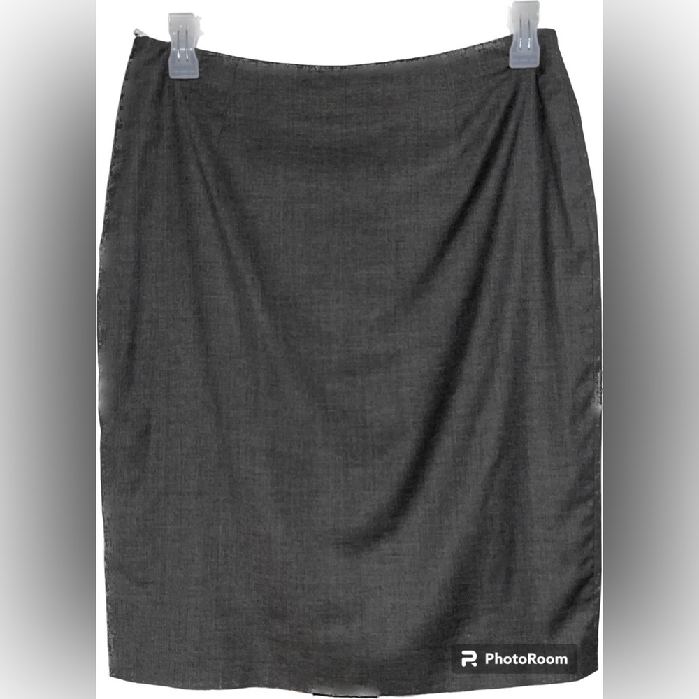 Boss Hugo Boss Career Pencil Skirt Sz 10 Gray